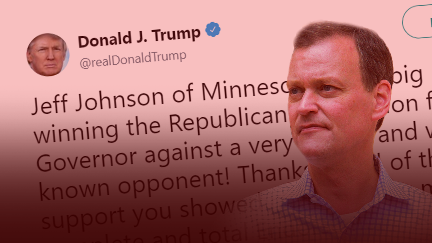 Trump Tweet, Jeff Johnson.